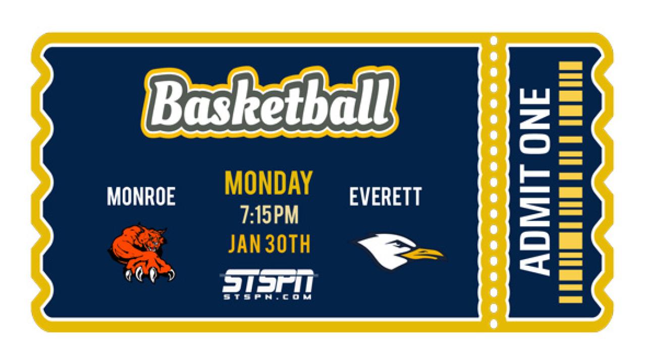 Monroe at Everett Boys Basketball