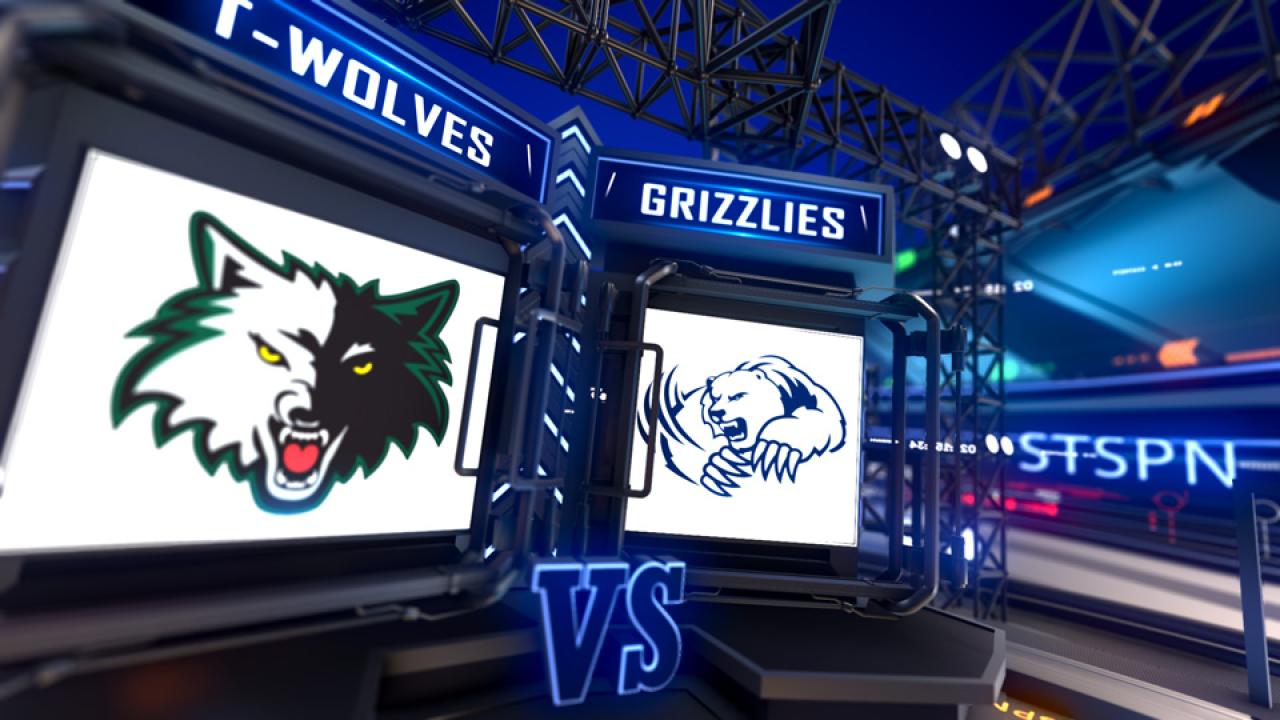 Grizzlies vs T-Wolves Basketball