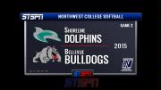 Dolphins vs Bulldogs College Softball Game 2 